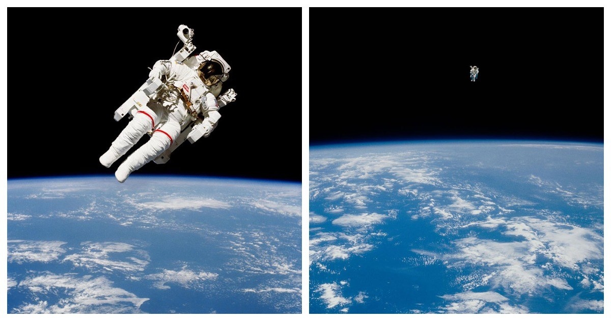 Первый свободный полёт в космосе