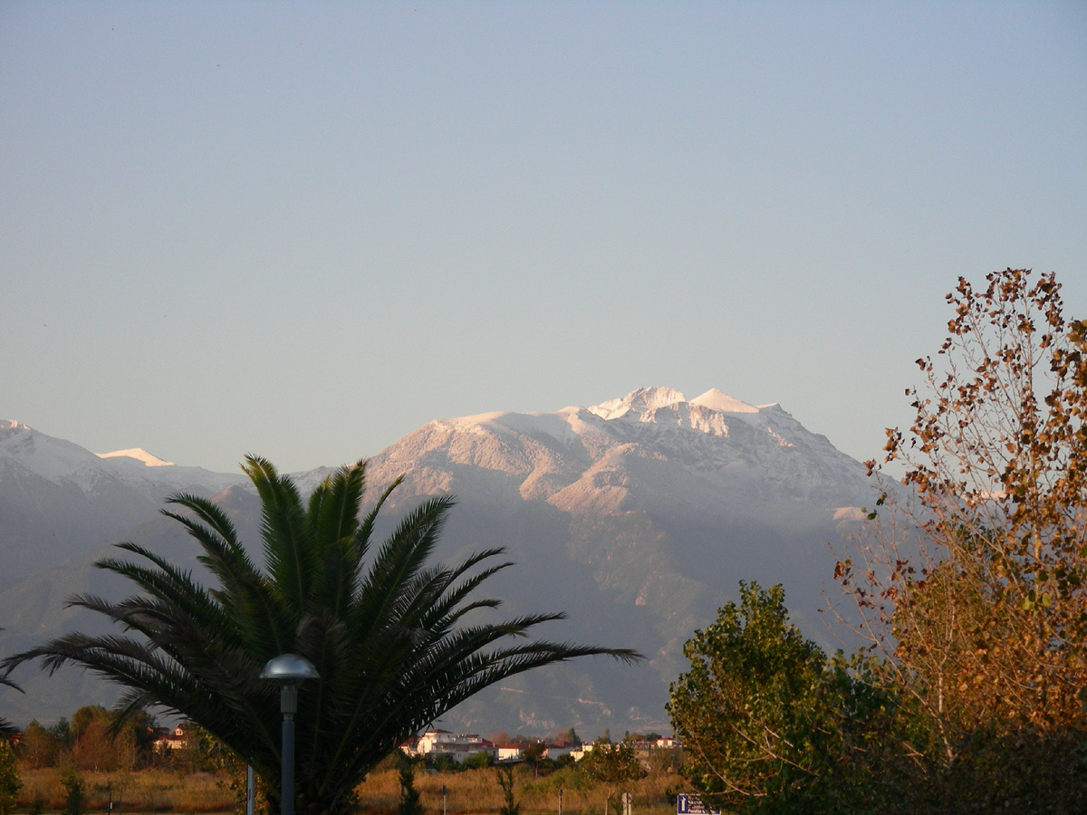 Тот самый Олимп, где жили в том числе и Музы. Фото из личного архива.