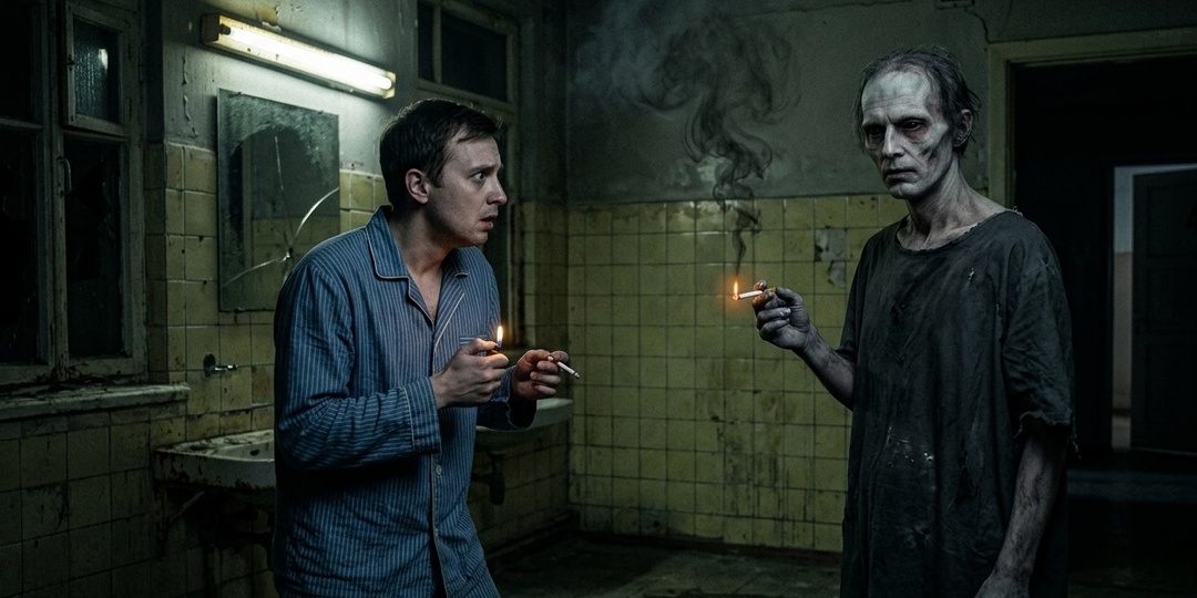 Разговор с мертвецом.  Мистический рассказ.