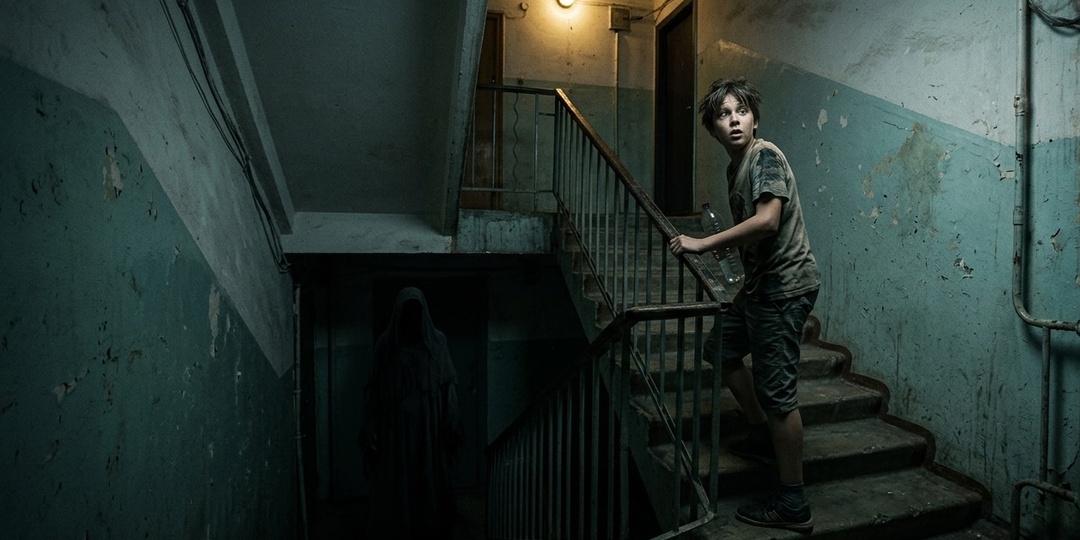 Встретил смерть в подъезде.  Мистический рассказ.