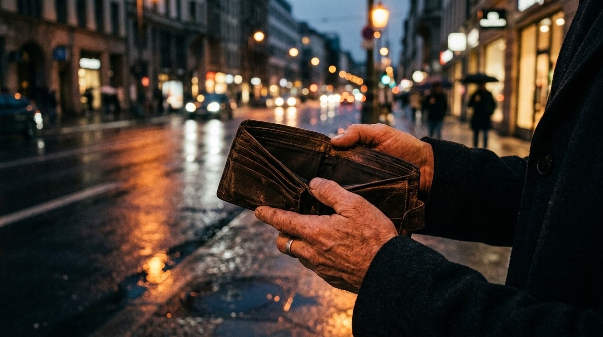 Пять лет содержал её семью. Она ни разу не спросила, как у него дела