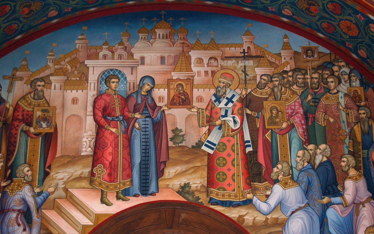 Благословение Михаила Романова на царство