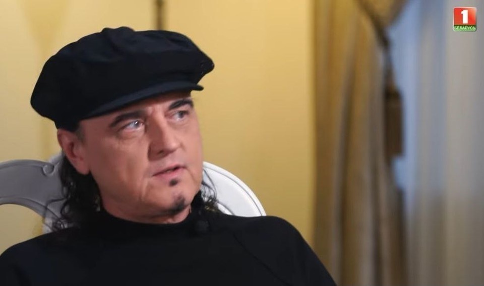    Солист группы «Ненси» Андрей Костенко сказал в Минске о конфликте в коллективе. Фото: кадр видео телеканала «Беларусь 1».