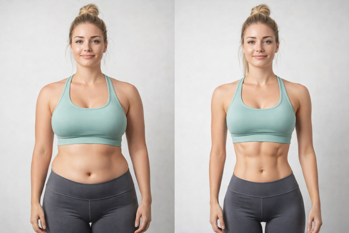 Пример меню здорового питания для девушки с целью "сушки тела"