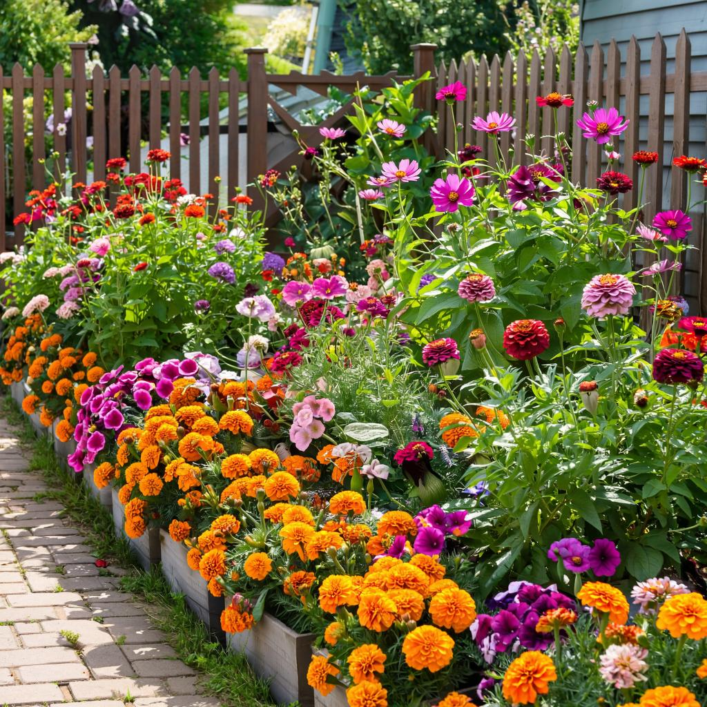 дачные цветы