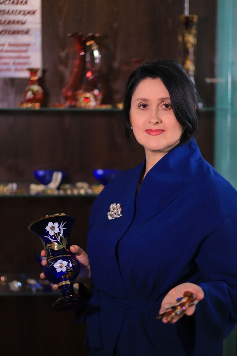     Юлиана Бакулина - коллекционер со стажем.Сергей Кулыгин "БР"