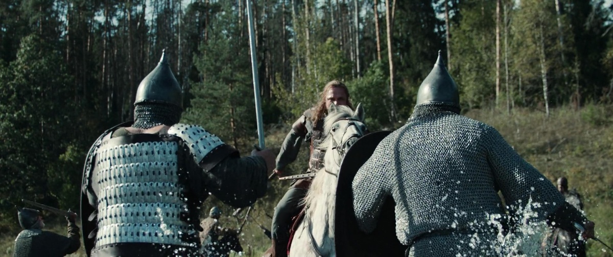 Первое испытание. Битва, где доказана не только храбрость, но и умение мыслить не по шаблону. | Кадр из сериала "Князь Андрей"