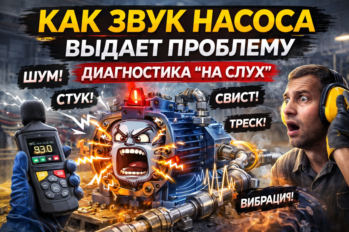 Как определить неисправность гидросистемы по звуку насоса? В статье разобрана диагностика гидравлики “на слух”: кавитация, аэрация, свист, стук и вибрации — какие проблемы они означают и как их быстро устранить. Вы узнаете, как по изменению шума выявить скрытые дефекты, подсос воздуха, износ насоса и ошибки в системе, ещё до серьёзной поломки. Практическое руководство для специалистов по обслуживанию, диагностике и ремонту гидравлического оборудования.