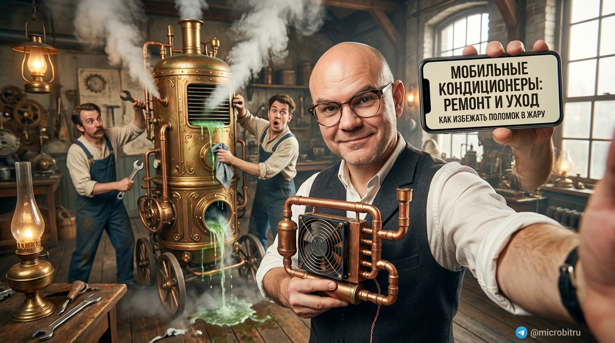    Правильный уход за мобильным кондиционером продлит его срок службы. as7