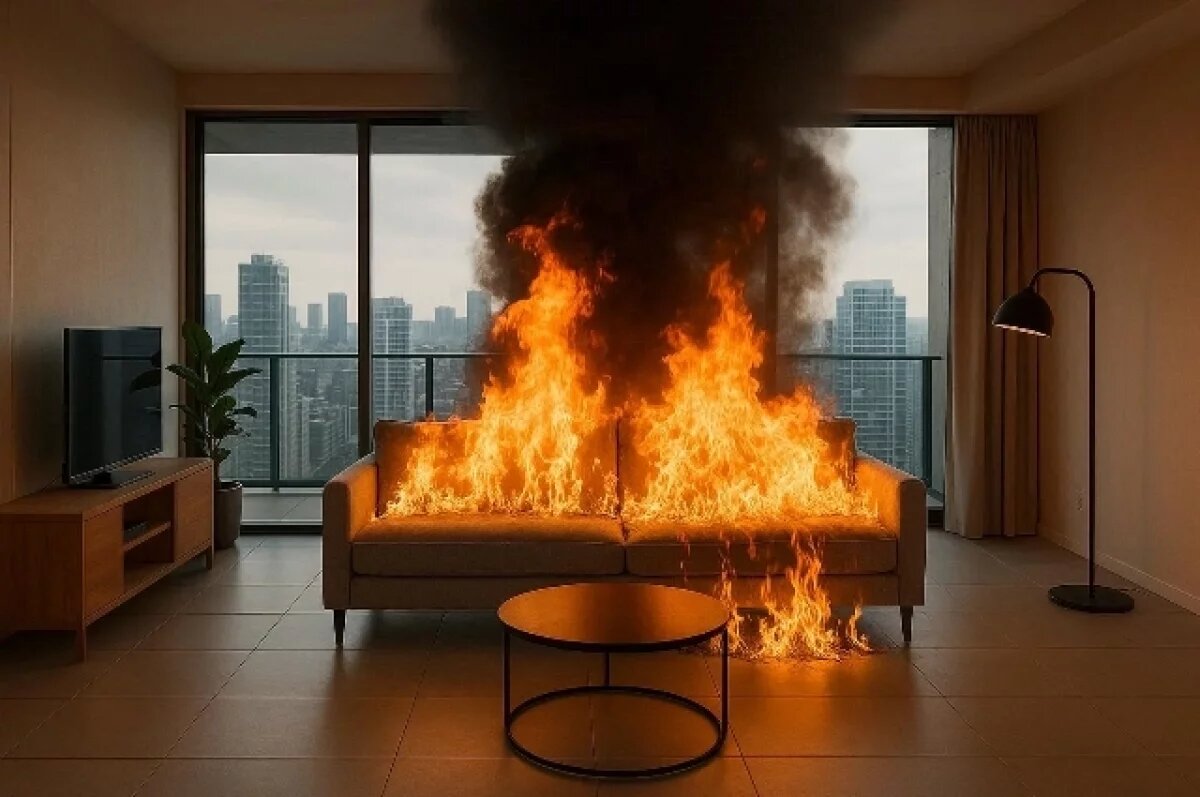    В Астрахани за сутки произошла серия крупных пожаров