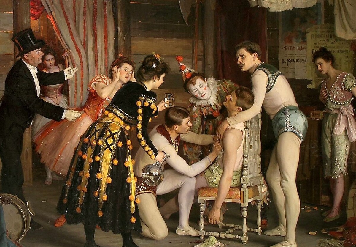 Михаил Игнатьев «Роковой выход», фрагмент