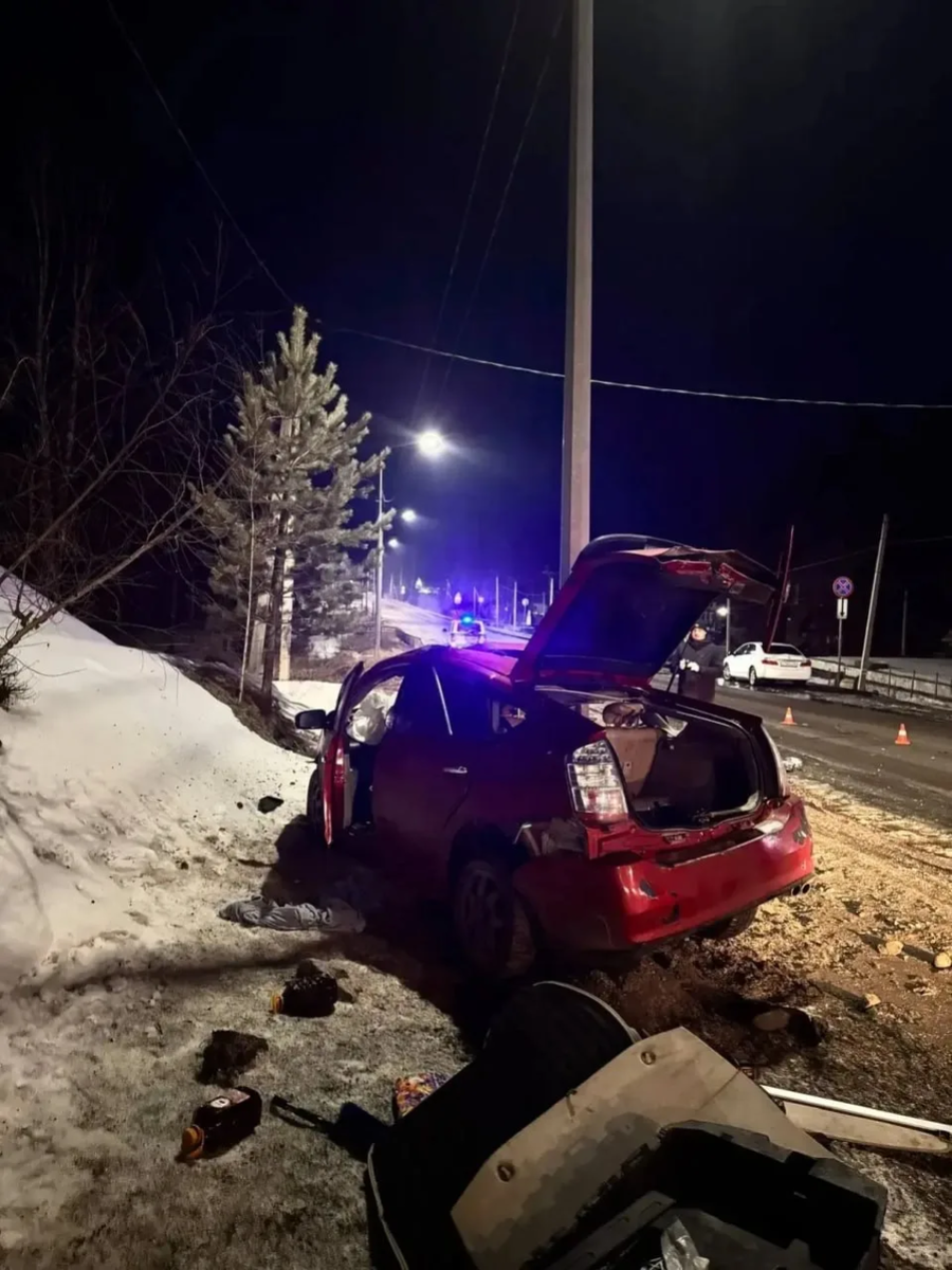    ДТП в Манжероке. Источник: Госавтоинспекция Республики Алтай