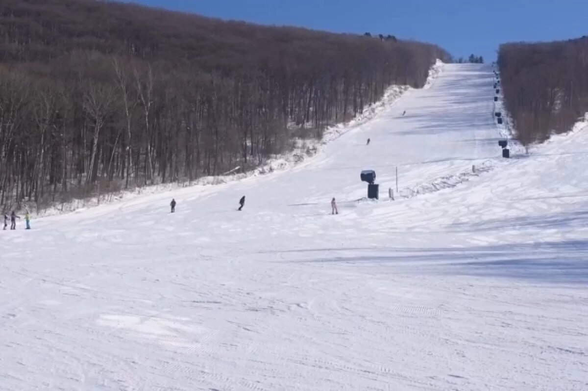    Горнолыжный сезон в Арсеньеве продлили до 22 марта из-за обильного снега