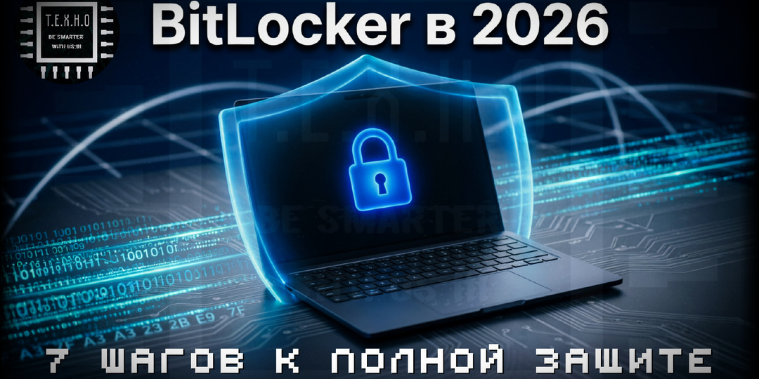 🔐 BitLocker в 2026: 7 шагов для максимальной защиты данных + 5 критических ошибок
