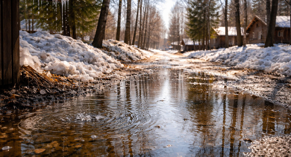 Прогноз погоды на 21–22 марта 2026: мартовская оттепель с осадками в Свердловской области