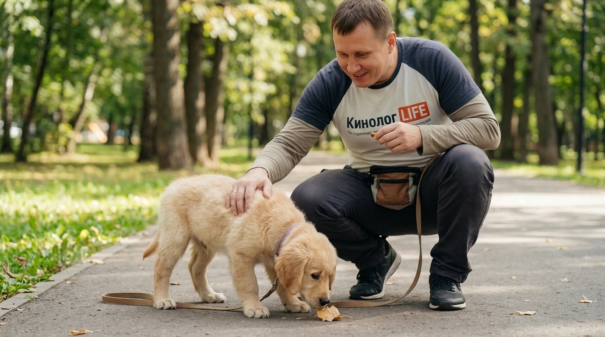 Как приучить щенка к поводку и ошейнику: пошаговый метод кинолога