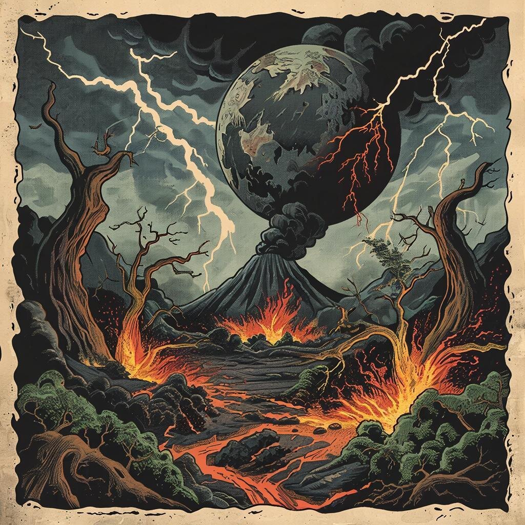 Как покорить неукротимую планету по рецептам Гарри Гаррисона. Блог "В мире ИТ". Нейроарт. В мире ИТ. @Изображение создано Kandinsky 5.0 Image