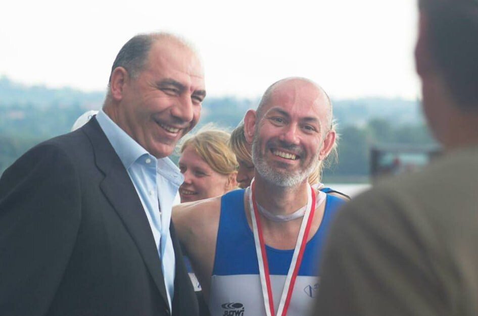    Спортсмен Михаил Бекназаров (справа) / Источник: © Соцсети