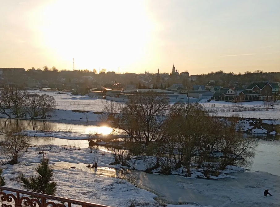 Вид на Боровск (Калужская область). Фото из личного архива автора