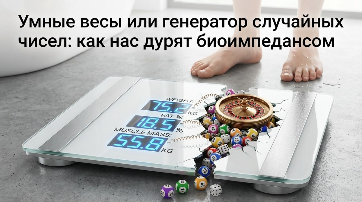 Почему кусок стекла врет о проценте жира в зависимости от влажности пяток, и как маркетологи продают простейший омметр по цене медицинской лаборатории.