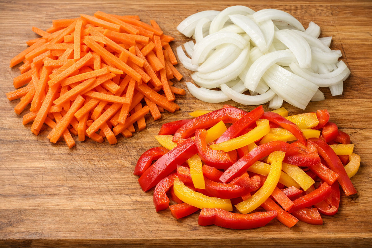 Подготовка ингредиентов