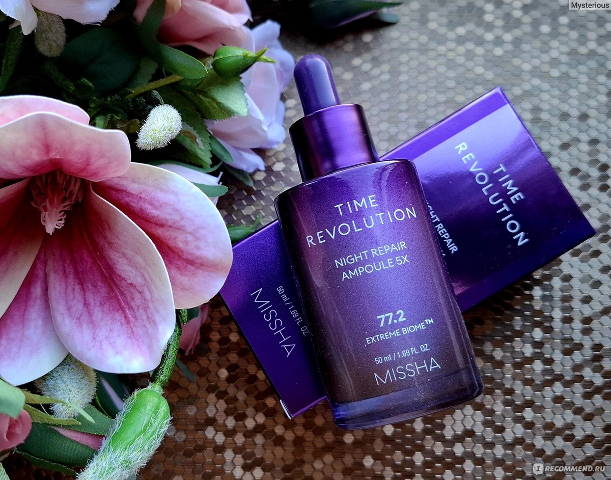 Сыворотка Missha Time  Revolution Night Repair  Ampoule 5X