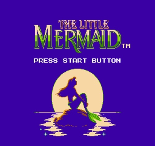 Заставка игры The Little Mermaid (скриншот)