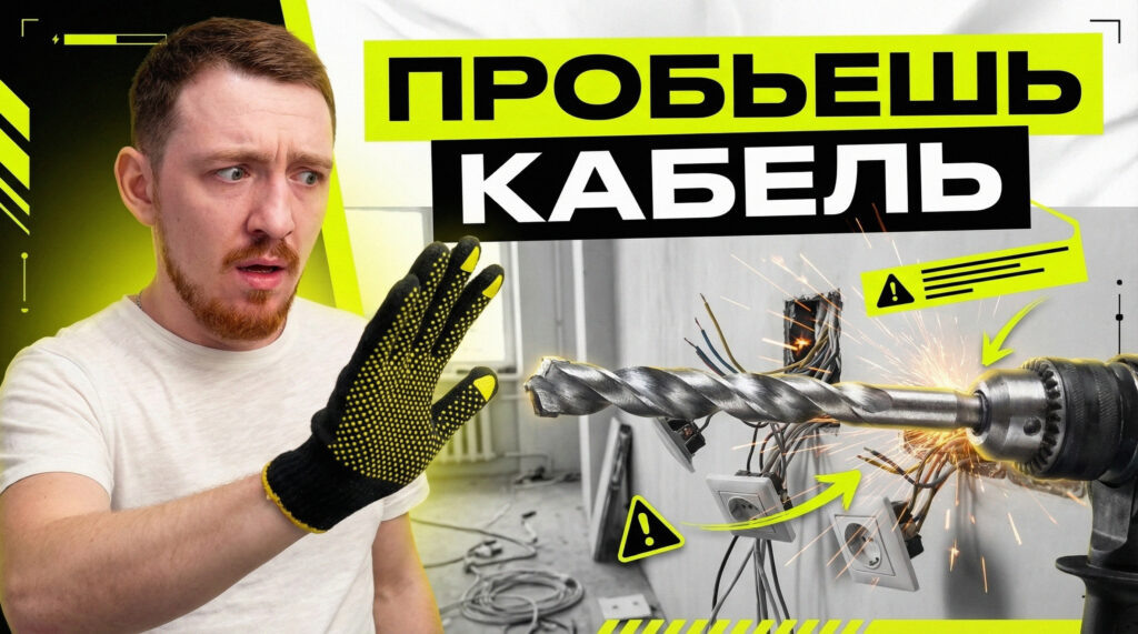    Обнаружение скрытой проводки в стене 3DElectro