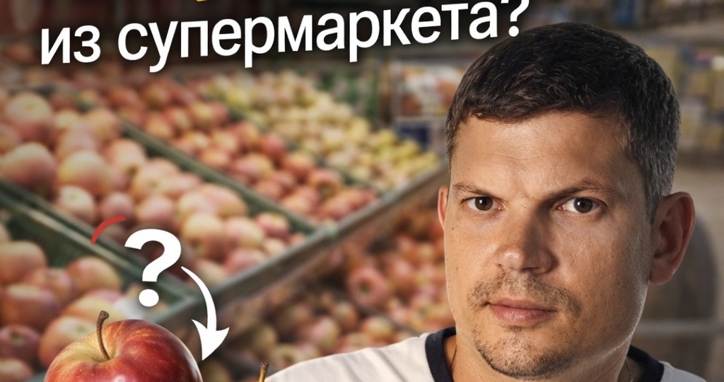Нужно ли срезать кожуру с яблок из супермаркета?