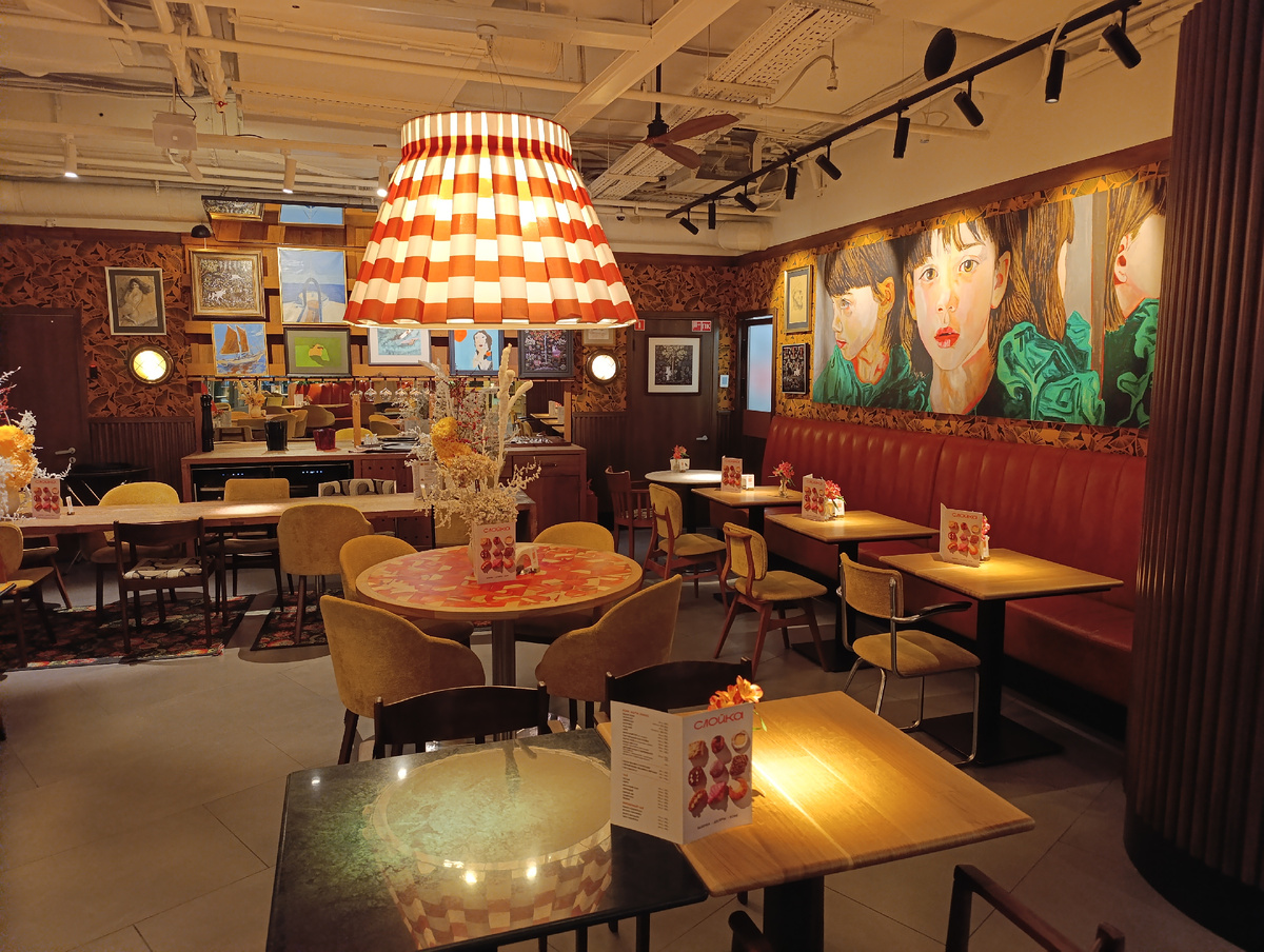 Вот такое уютное пространство