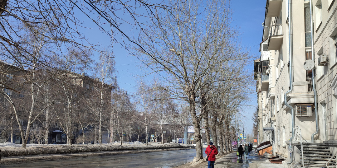 Новосибирск. На солнечной стороне весны
