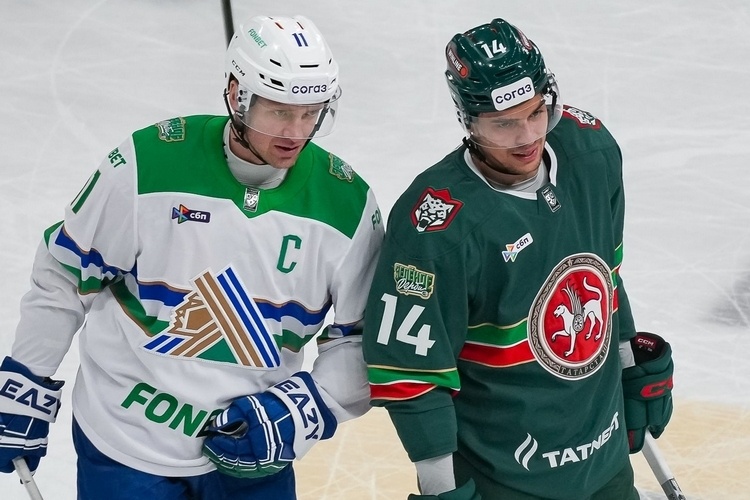    Григорий Денисенко и Григорий Панин / фото: ak-bars.ru