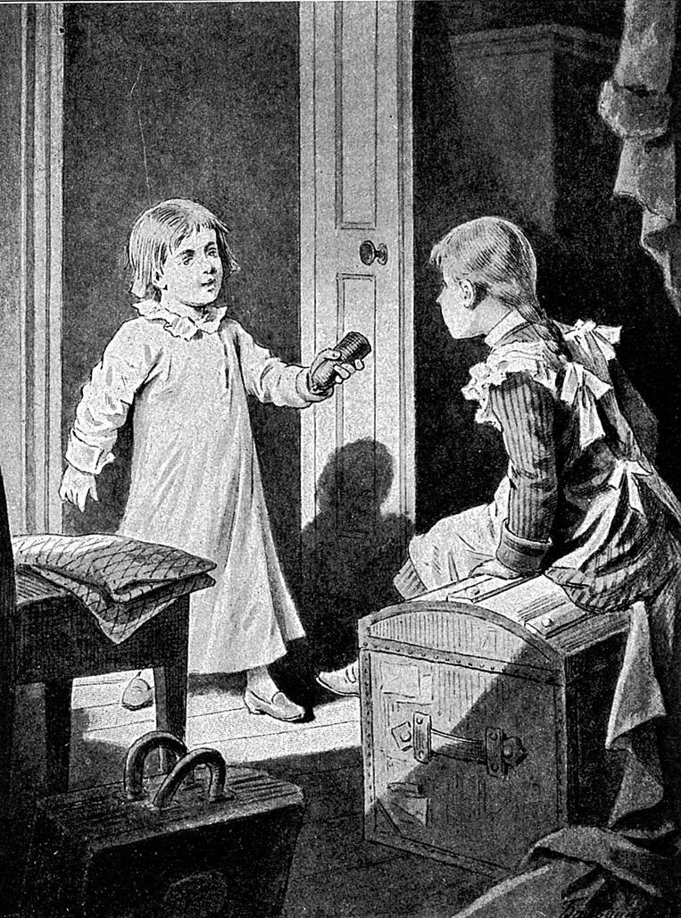 Иллюстрация А. Бальдингера к книге Л. А. Чарской «Записки маленькой гимназистки» (1912)