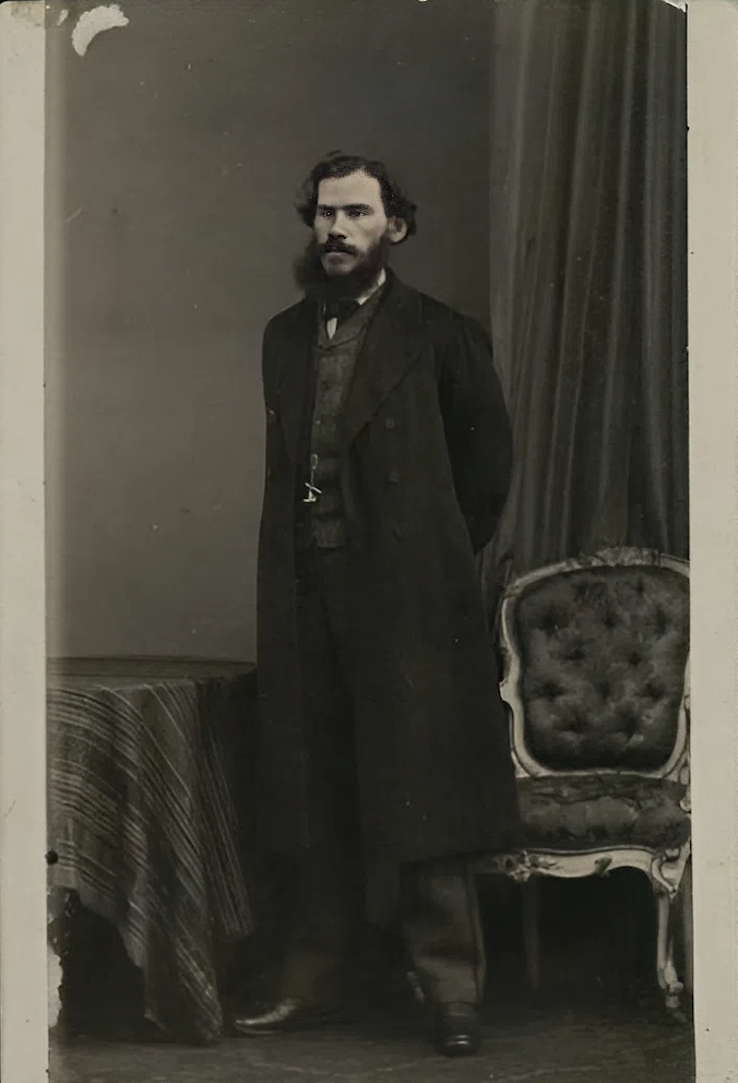 Л.Н.Толстой. Автор: Жерюзе И. 1861. Брюссель Государственный музей-заповедник Л.Н. Толстого