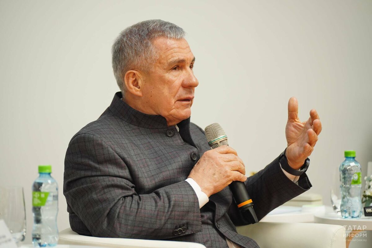 Раис Татарстана Рустам МиннихановФото: © Владимир Васильев / «Татар-информ»