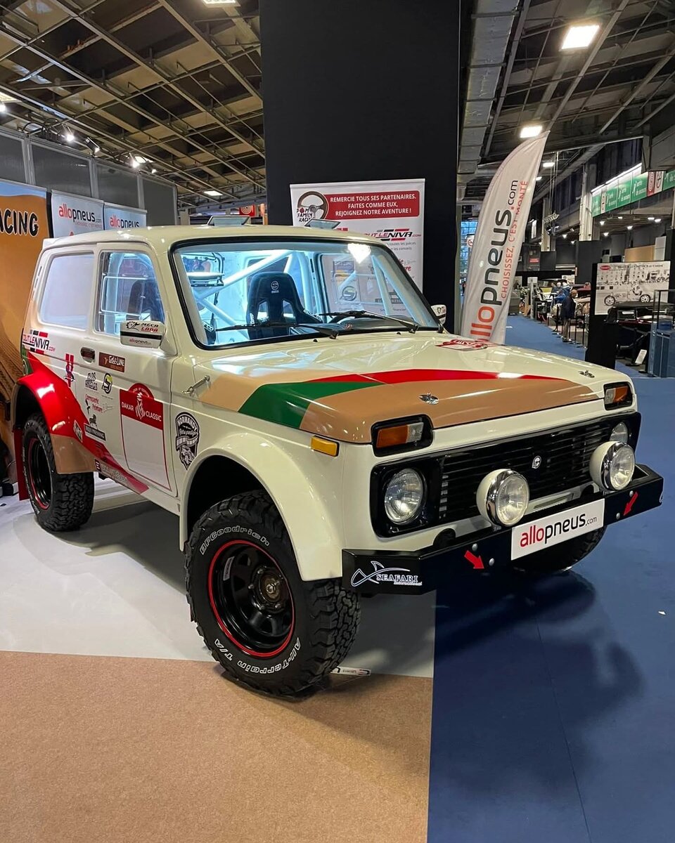 Примерно вот так выглядит доработанная нива для гонки