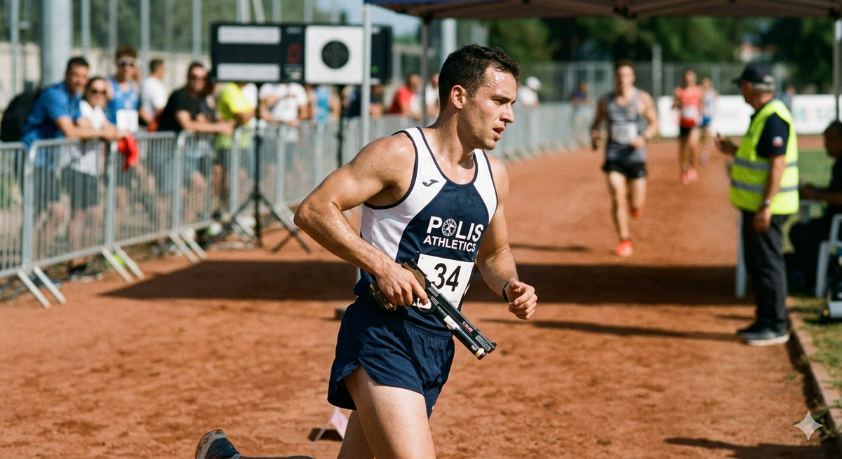 Пятиборье. Изображение сгенерировано ИИ.