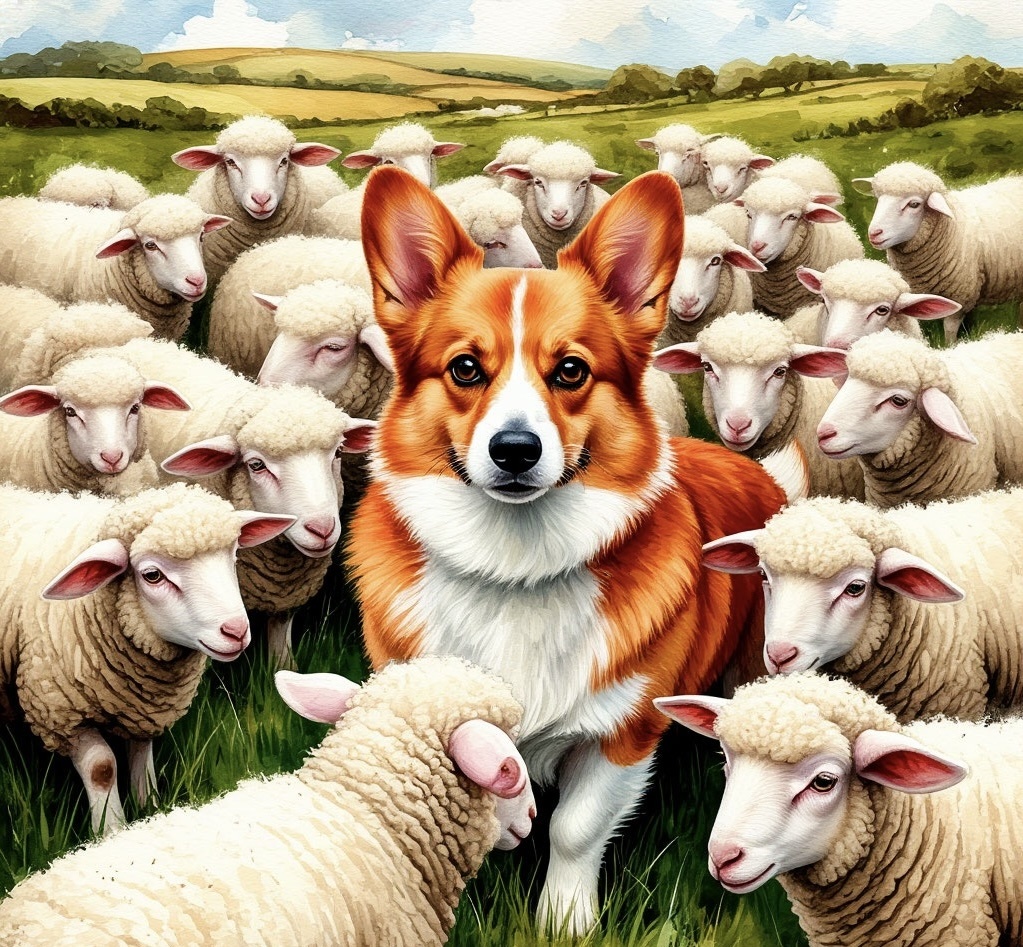 Корги и овцы, Шедеврум