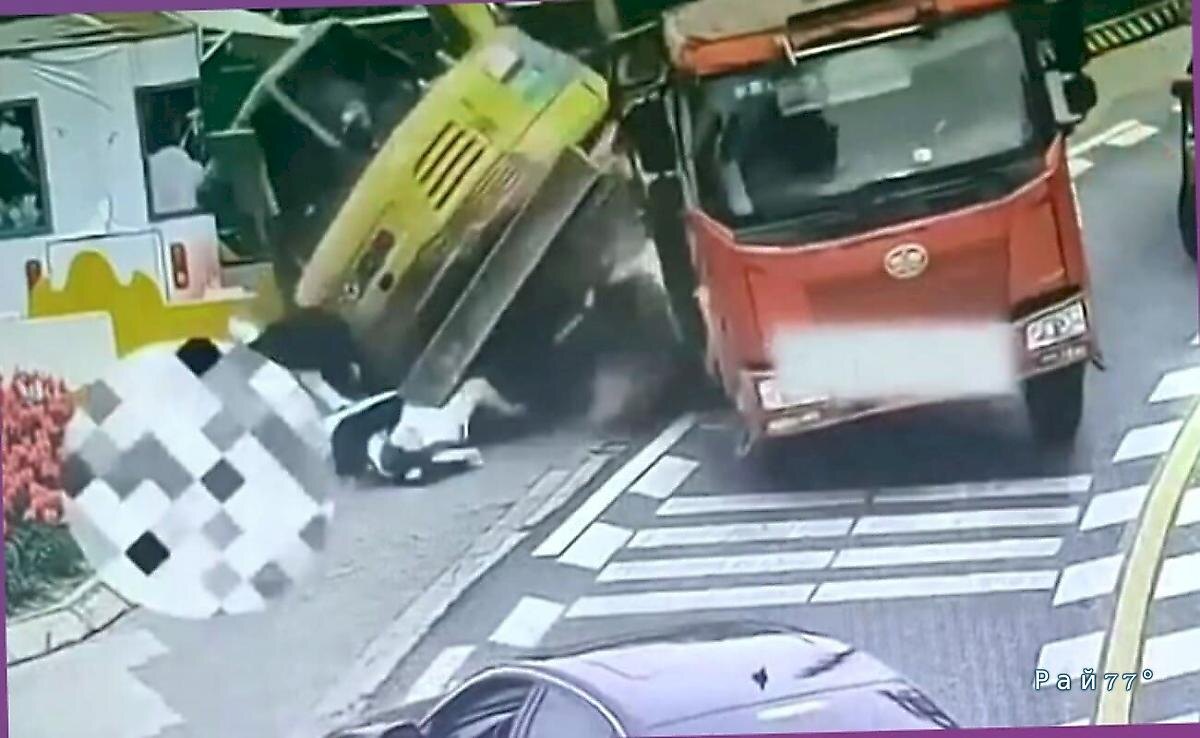   Фото - скриншот с видео, снятого на месте происшествия