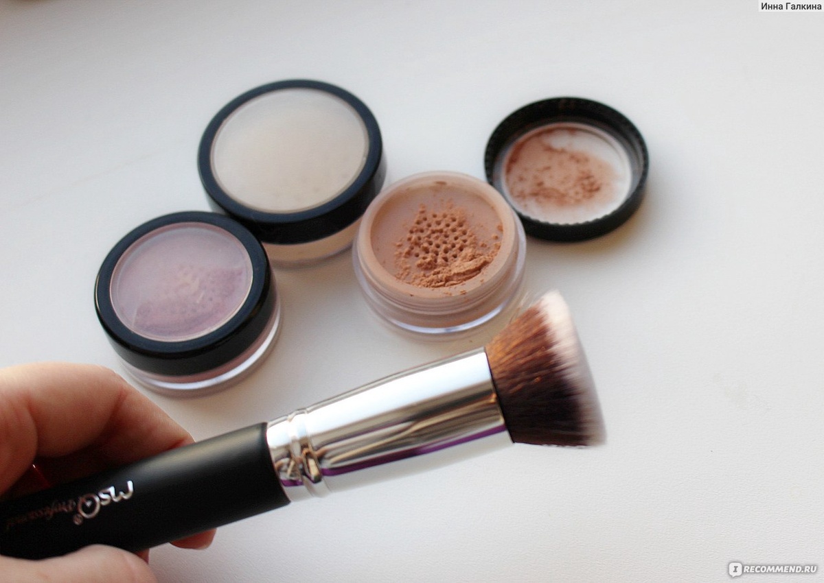 Пример кисти для тона. 