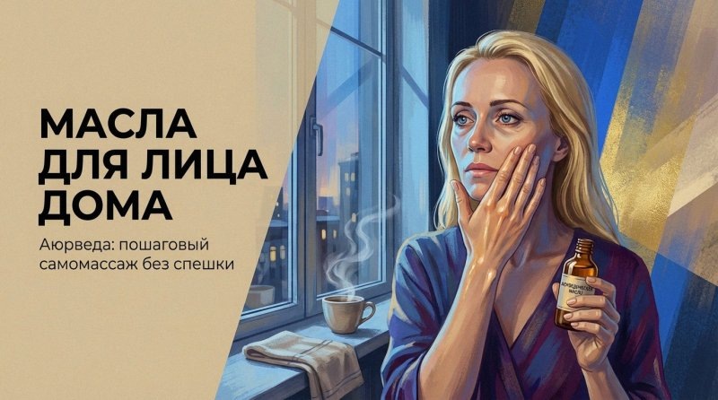 Самомассаж лица: аюрведа и масла — пошаговая техника для дома