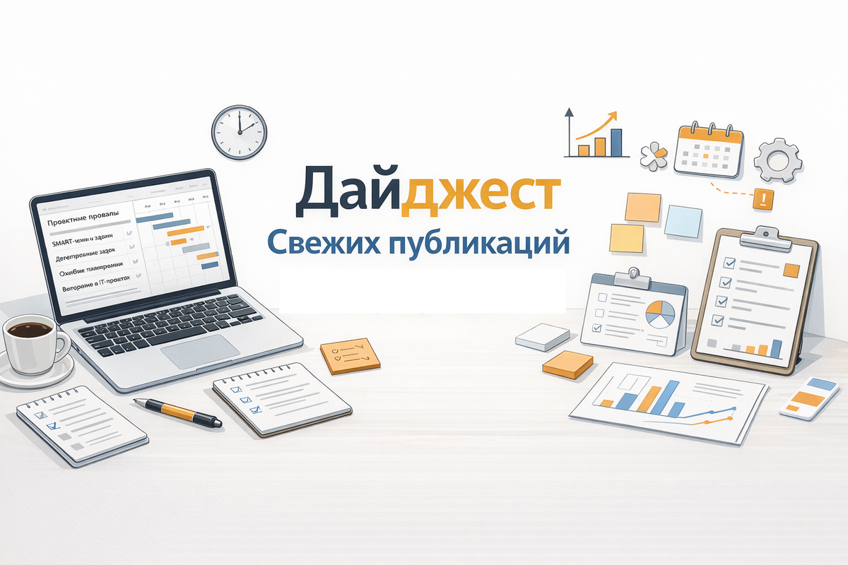 Дайджест публикаций канала «Школа проектного специалиста» за последнюю неделю