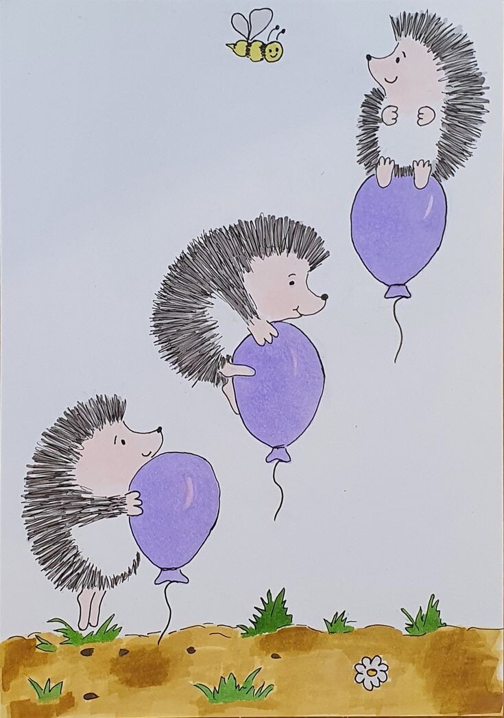 просто ёжики и шарики