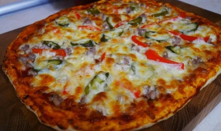 Пицца в духовке.