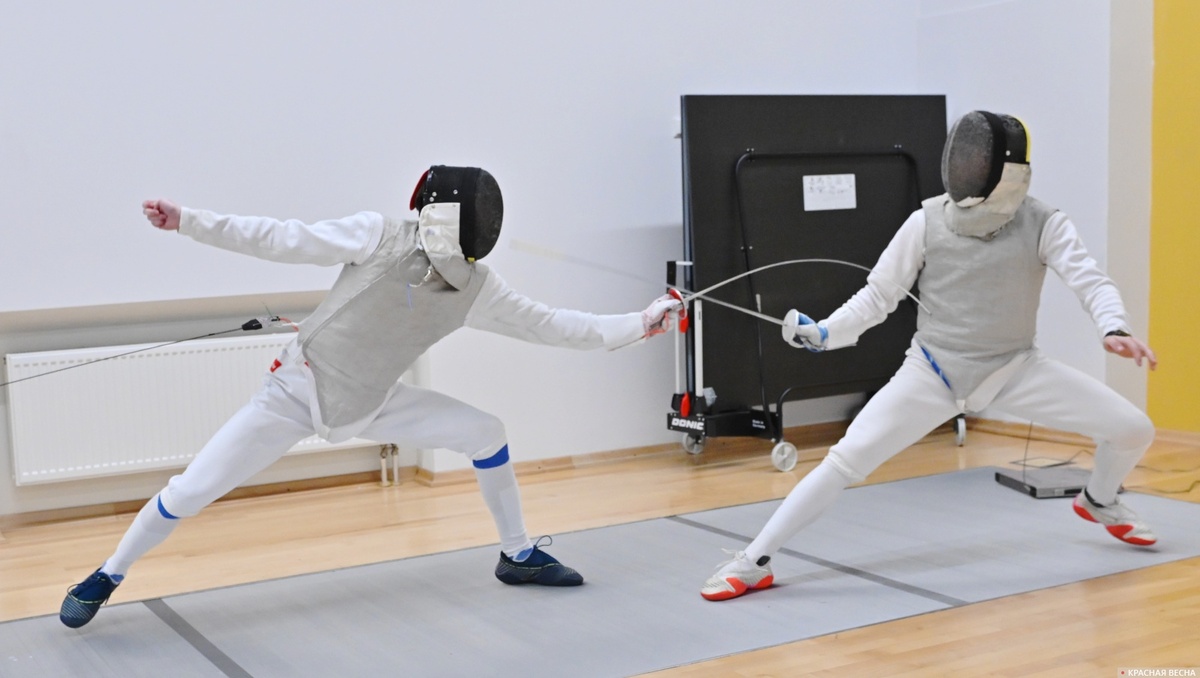     Фехтование. Рапира. Мужчины (архивная фотография)   
Иван Лазебный (с) ИА Красная Весна