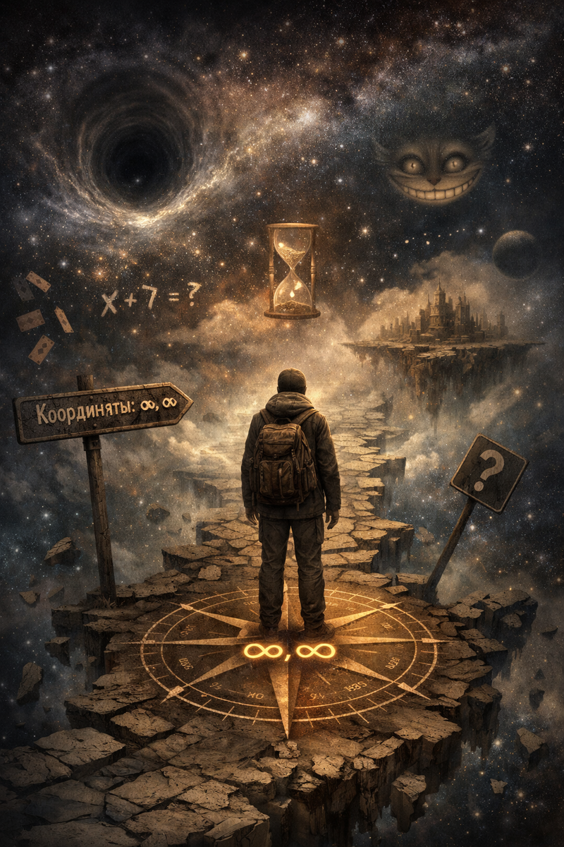 Подвох от бога. Координаты в бесконечности.