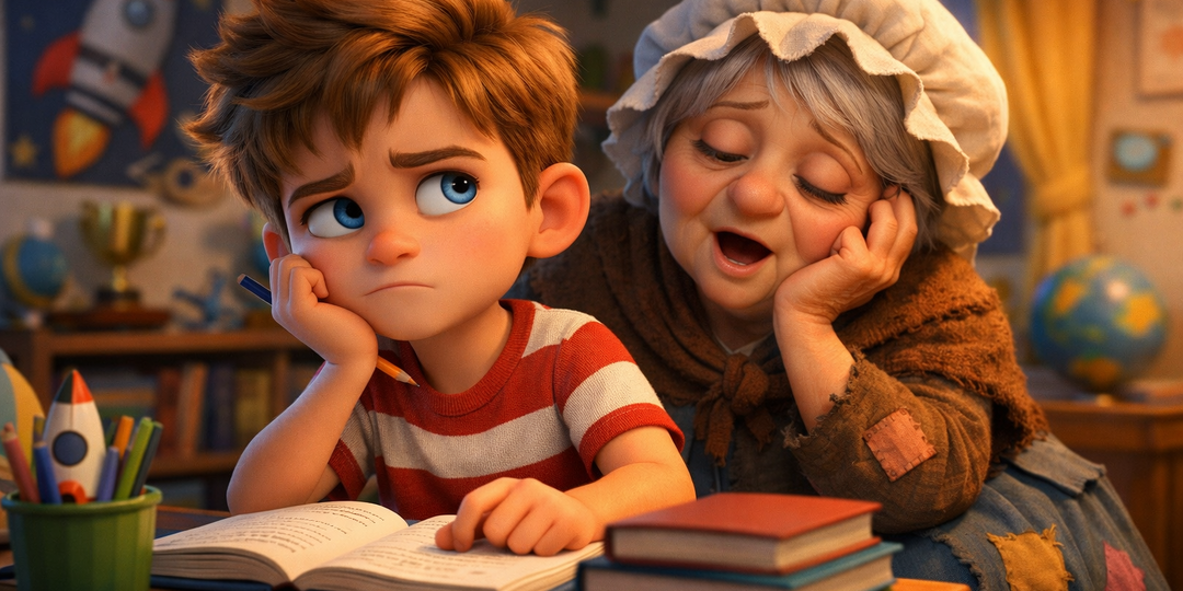 Сказка про тётю Лень