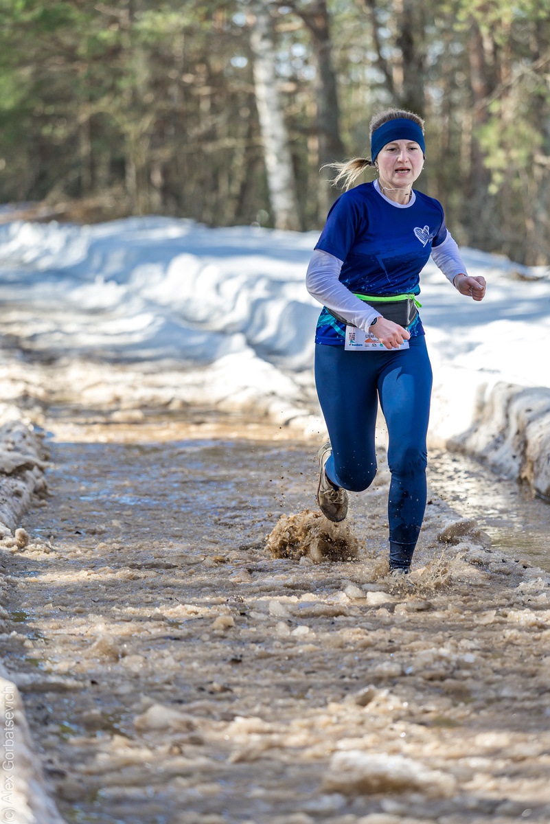 Фото организатора. Когда ещё побегаешь по ледяных лужам!? 
