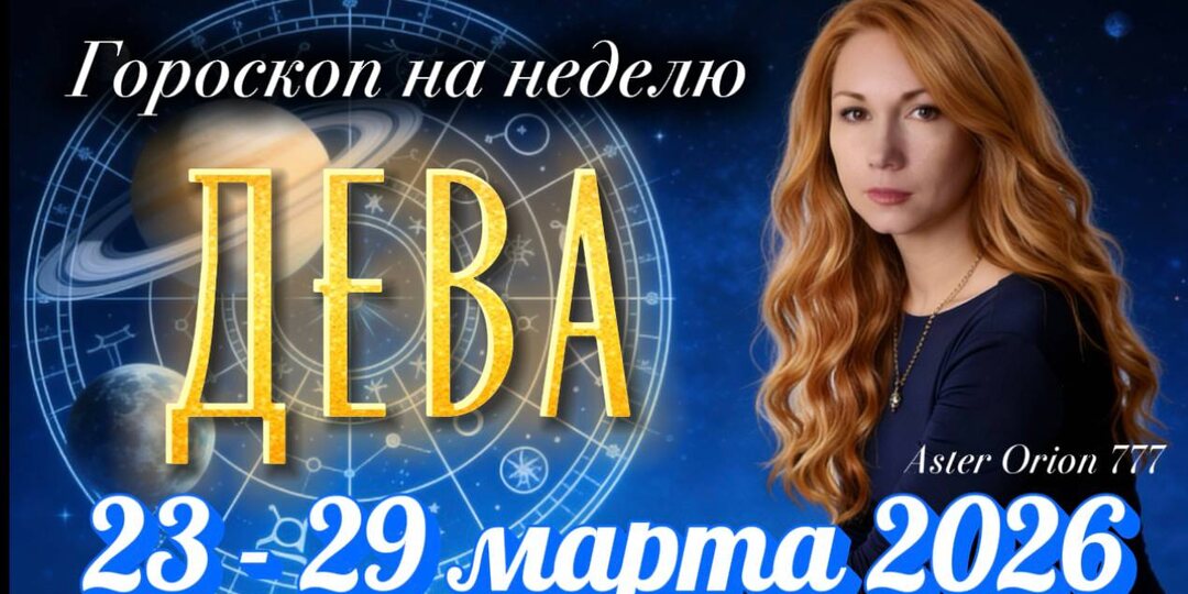 ♍️ ДЕВА (Гороскоп с 23 по 29 марта 2026 года)