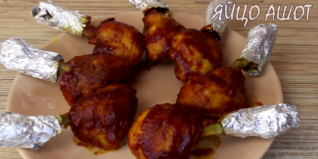 Куриные голени «Лоллипопс» в двойной глазури: ресторанная подача, которую легко повторить дома